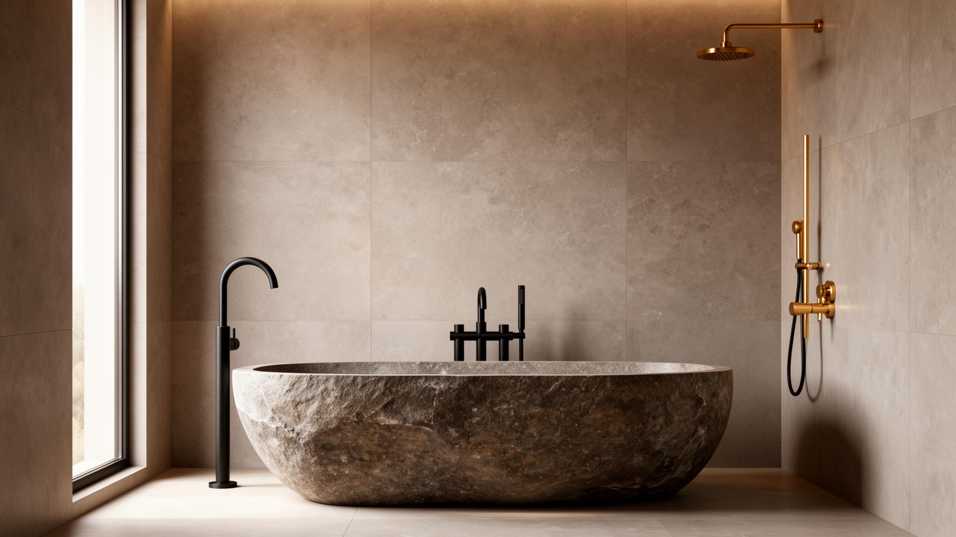 Modern bathroom fittings